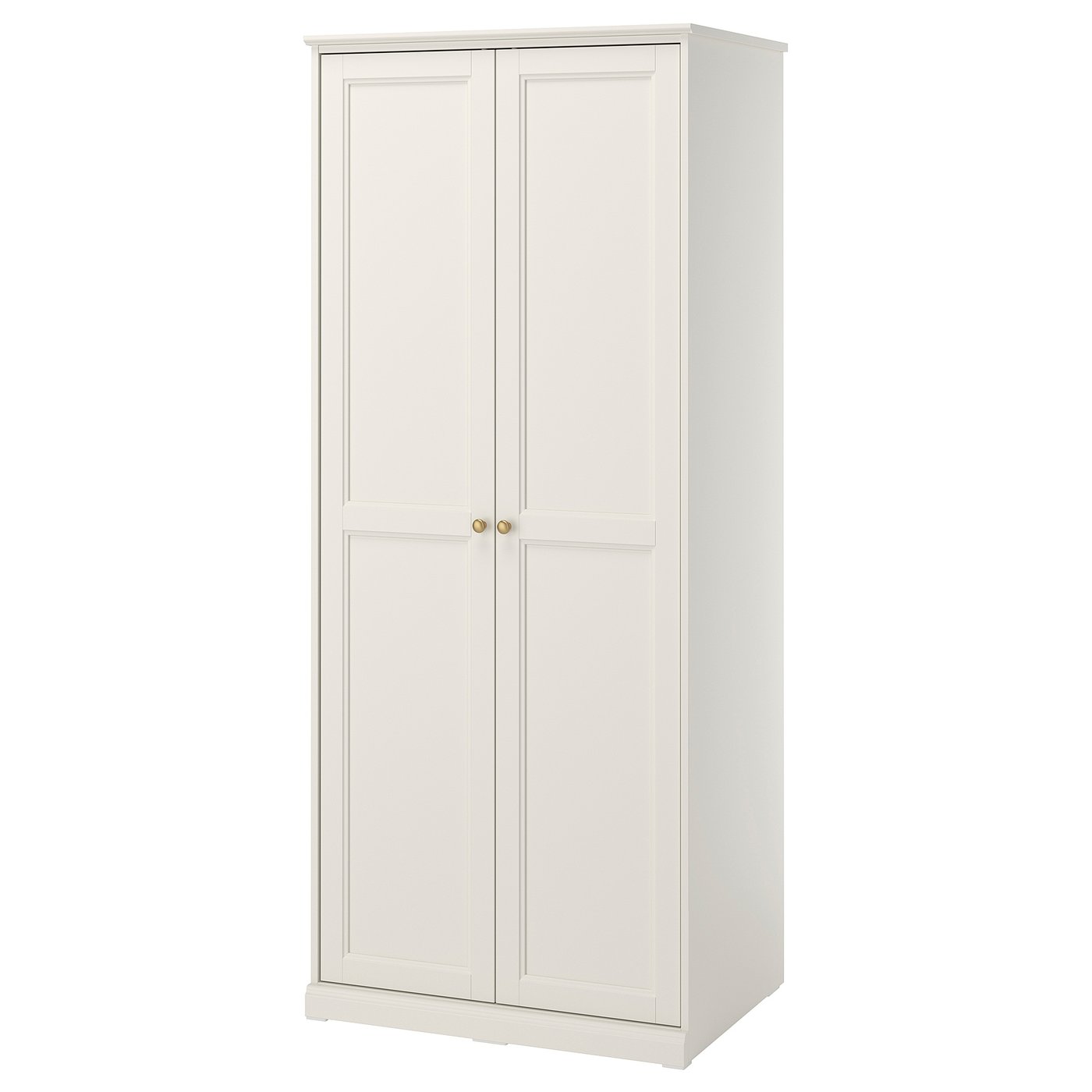 FÅGELFJÄLLET Schrank mit 2 Türen – elfenbeinweiß, 82 × 60 × 194 cm