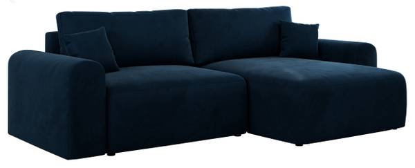 Ecksofa NELSON – Dunkelblau