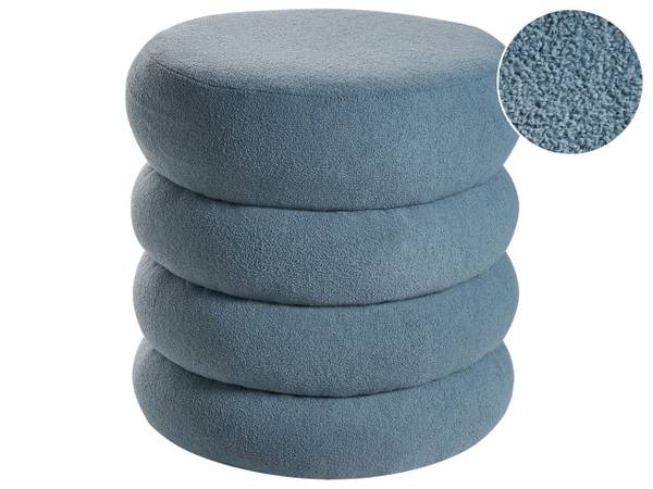 Pouf SUMPTER – Blau
