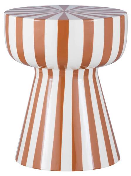 Beistelltisch Ziggy – Orangerot